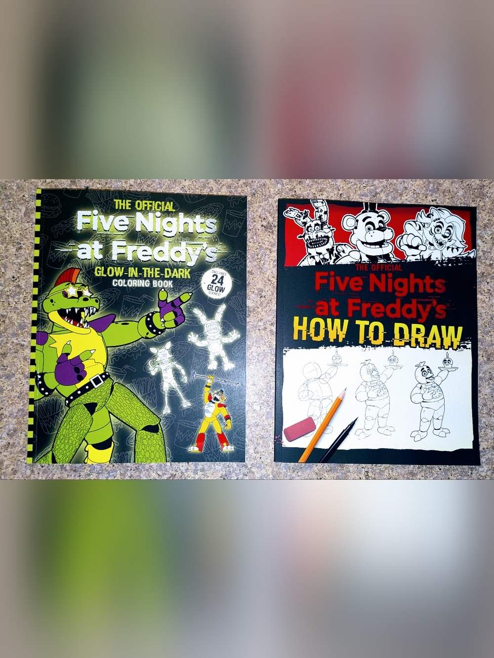 Lot of 2 Five Nights at Freddy's Books